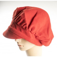 Red Wool Floopy Cap