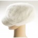 White Angoria Cap