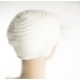 Fitted Creme wide rim Sweater Cap Fitted Creme wide rim Sweater Cap