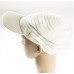 Fitted Creme wide rim Sweater Cap Fitted Creme wide rim Sweater Cap
