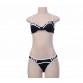 Black and White 3 piece Swimsuit