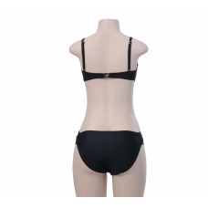 Black Gold Trim 2pc Swimsuit