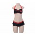 Black and Red Batman 2 piece Swimsuit