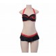 Black and Red Batman 2 piece Swimsuit