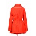 Coral Trench Coat