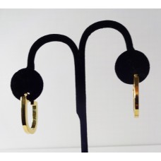 Gold U-shaped Earings