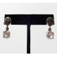 Zirconia w/4 Prong Clear Stone