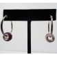 Loop Earings / Purple