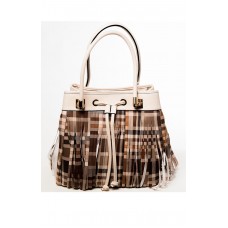 Beige Flannel Bag