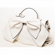 White handbag with Bow
