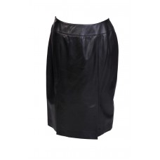 Black Leather Skirt