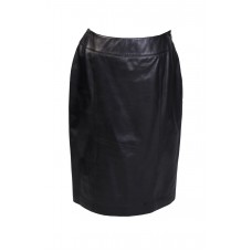 Black Leather Skirt