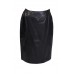Black Leather Skirt