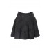 Black Pleated Skirt