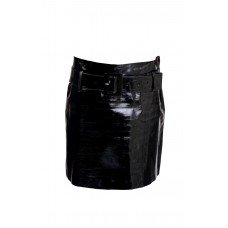 Black Leather with Belt