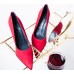 Donald Pliner - Red Suede 4" Heel