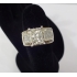 14 Karat Gold Ring w/round diamonds w/baguettes
