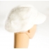 White Angoria Cap