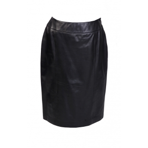 Black Leather Skirt