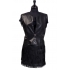 2pc Black Vest and Skirt