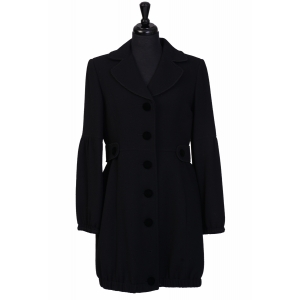 Black Velvet Coat