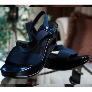 Calvin Klein - Navy Blue Wedge Sandal