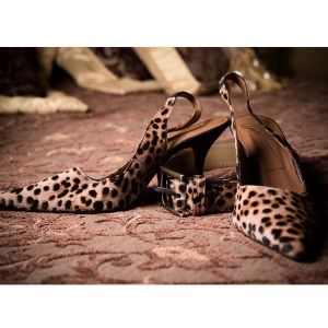 Donald Pliner - Suede Leopard Print