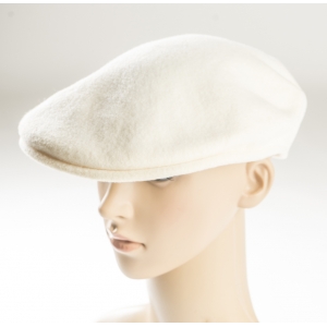 White Wool Kangol Cap