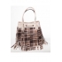 Beige Flannel Bag
