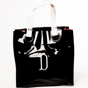Shiny Black Bag