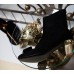 Paris Black Suede Ankle Boot with Black Suede Bow Paris Black Suede Ankle Boot with Black Suede Bow